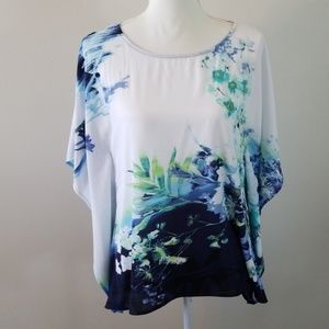 WHBM Open Shoulder Blouse